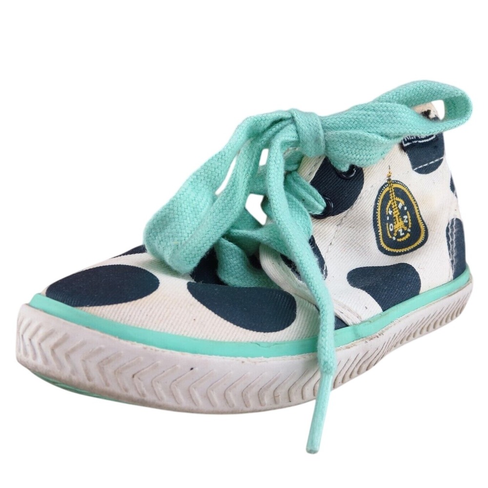 KENZO‎ Sz 25 Toddler Girls Sneaker White Fabric Paris Medium